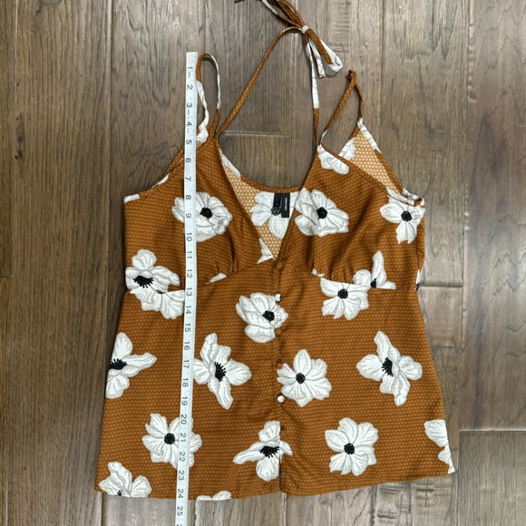 Vero Moda Tie Up Tank Top - Picture 9 of 12